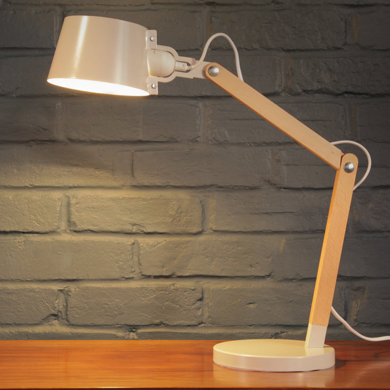 Soft White Desk Lamp - Jackdaw Living