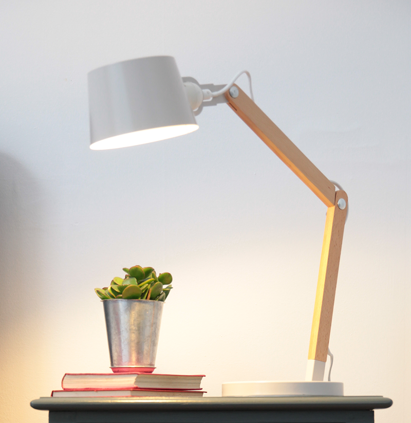 Soft White Desk Lamp - Jackdaw Living