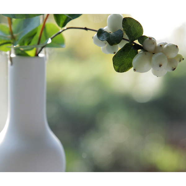 White Hanging Vase - Jackdaw Living