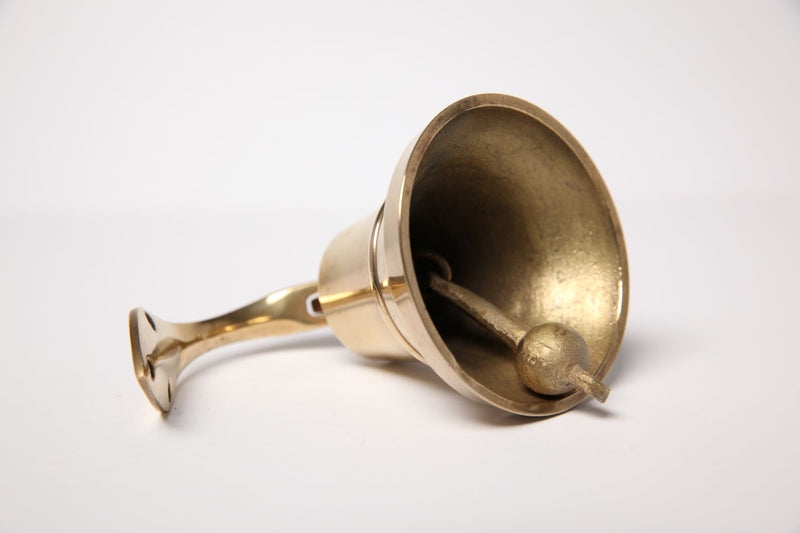 Vintage Brass Shop Bell - Jackdaw Living